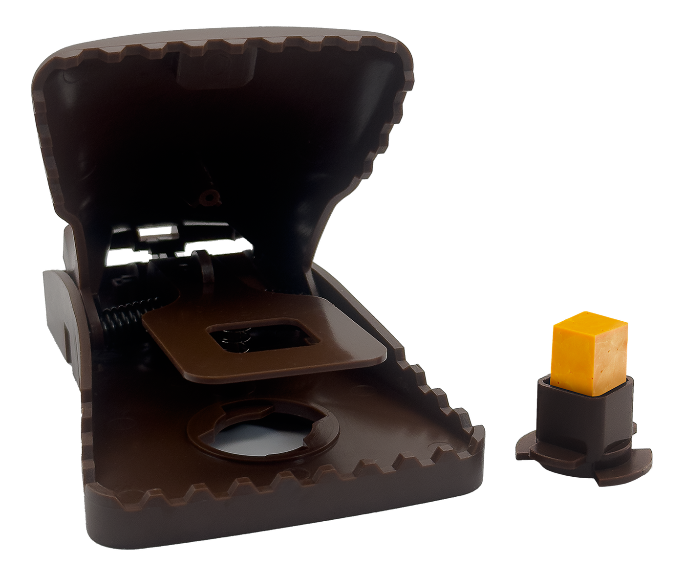 CONTROZ Hippo Snap Trap, open with bait cup